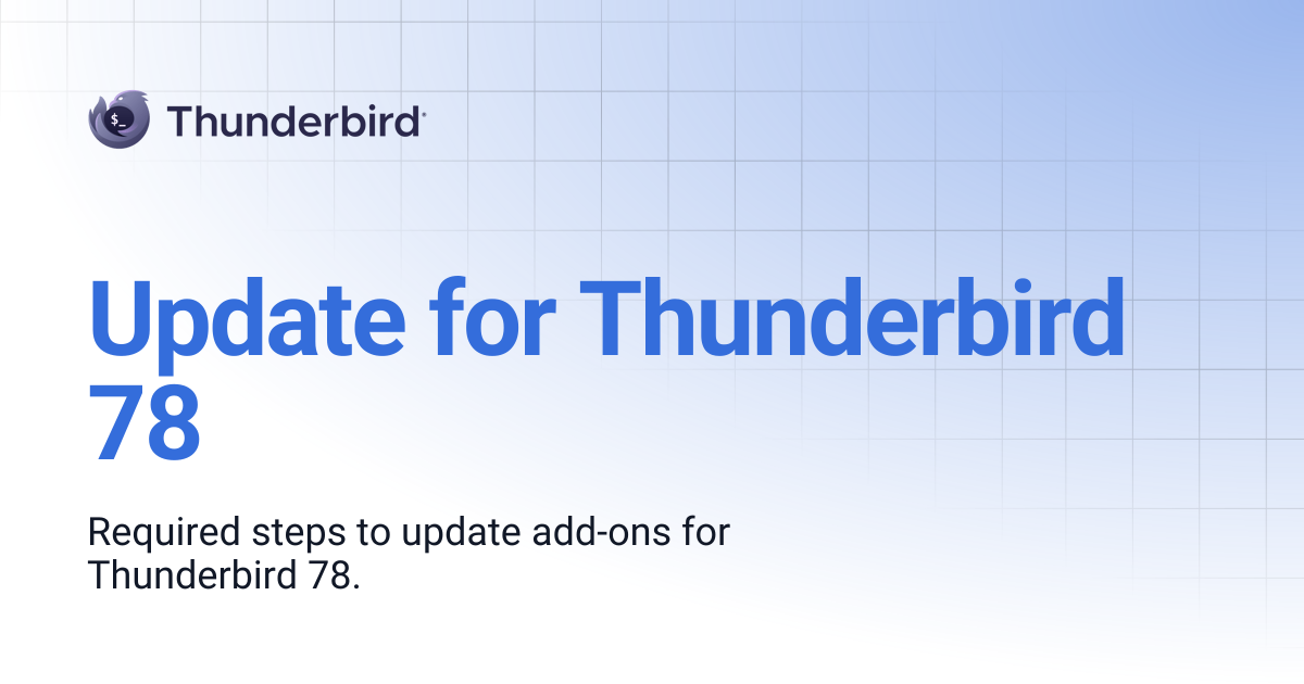 developer.thunderbird.net